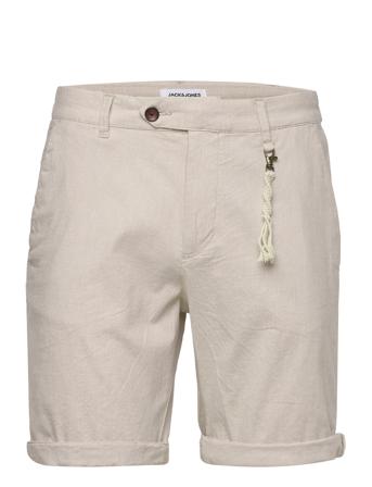 Jpstsky Jjlinen Shorts Akm Sn Shorts Chinos Shorts Grå Jack & J S