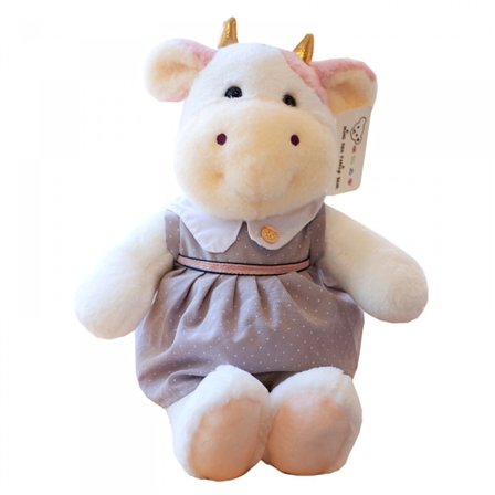 Generisk ko plyschleksak, 12 tum plyschdjur kastplüsch