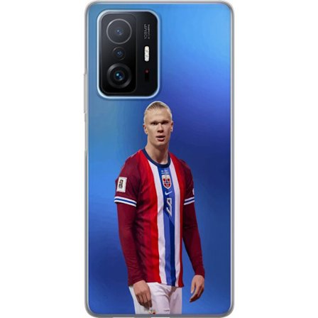 Kompatibelt Mobildeksel til Xiaomi Xiaomi 11T Pro Erling Haaland Manchester City Norge fotball angriper toppspiller utrolig målproduksjon kraftig ras