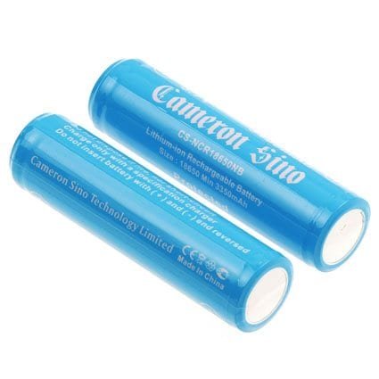 Batteri for 18650 for batterilader 10440, 13450, 14430 osv.