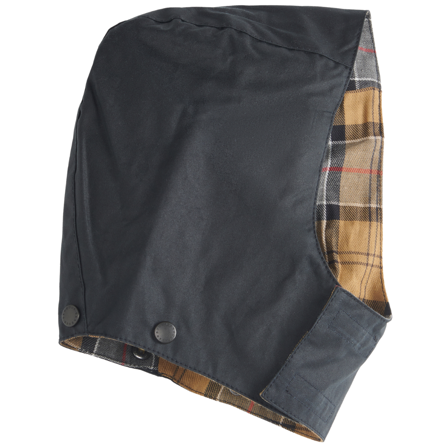 Barbour Wax Hood Kids Navy