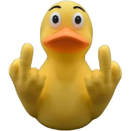 Keskisormi Ankka, Hauska Keskisormi Ankka Pienoispatsaat, Mini Pieni Ankka Koriste Deko Kotiin Toimistoon Työpöydälle, Pila Lahjat Miehille Naisille -