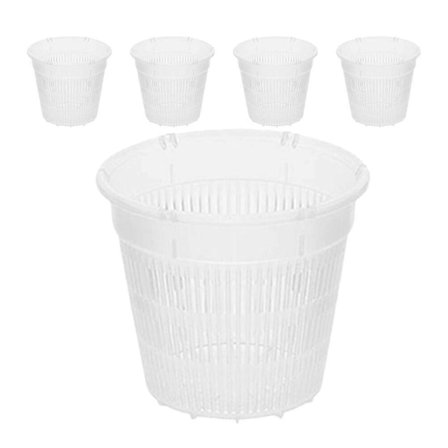 5 stk. Plantekasser Plast Orkidépotte Pustende Orkidé Plantekasse Plast Orkidé Plantepotte