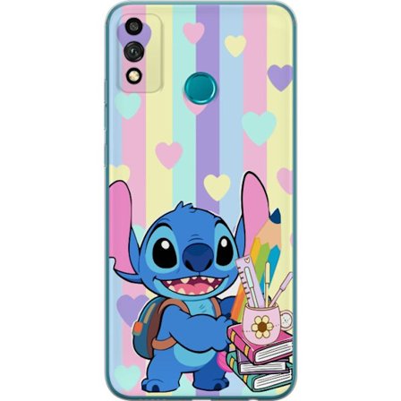 Kompatibel Mobilcover til Honor 9X Lite BMW M4 i neonlime driftstil med graffiti og bygaderacerfølelse