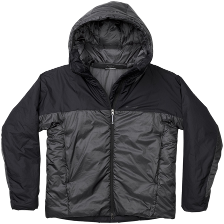 Houdini M's Double Dunfri True Black - Hybridjakker