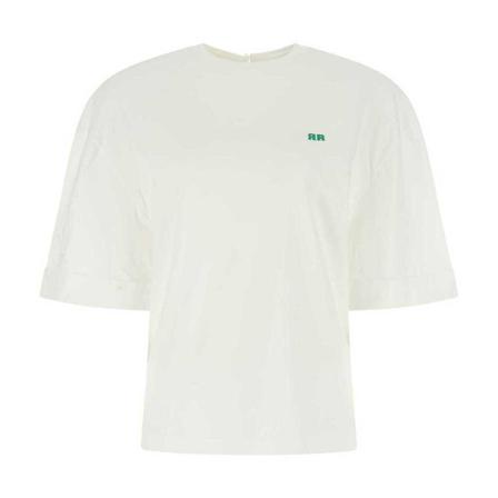 Rotate Birger Christensen, T-Shirts Rt 1050 110601 Wit, Dames, Maat:M