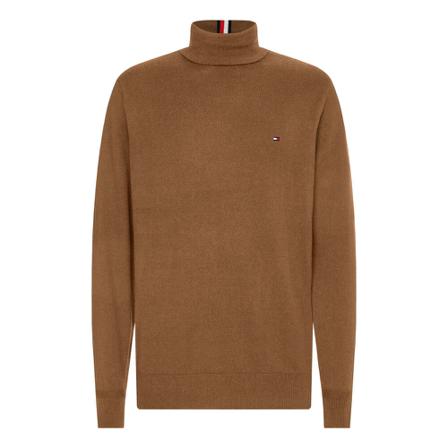 Tommy Hilfiger, Tommy Hilfiger coltrui bruin Mw 0Mw 28048 GWJ Bruin, Heren, Maat:L,Katoen