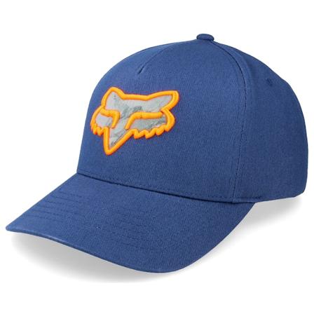 Fox - Blå adjustable Caps - Women Karrera Hat Dark Indigo Adjustable @ Hatstore