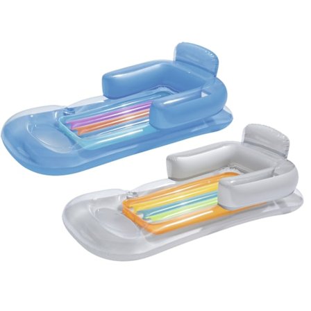 Uppblåsbar madrass, fåtölj, solstol 161 x 84 cm Bestway 43028 blå