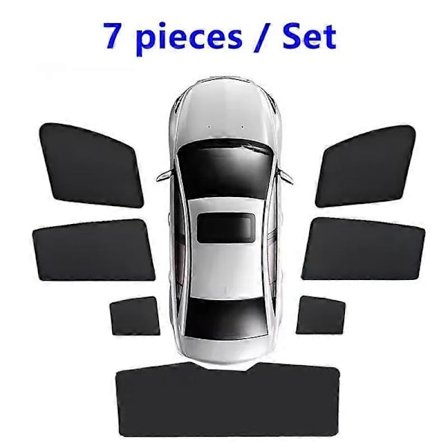 For XPeng G6 2023 2024 2025 Mesh Magnetisk Solskjerm Anti-UV Personvern Beskyttelse Sidevindu Deksel Varmeisolasjon Biltilbehør