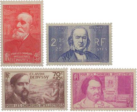 Frankrig - YT 436-39 - Postfrisk