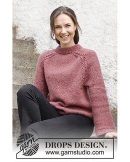 Strikkeoppskrift Genser - Drops Design