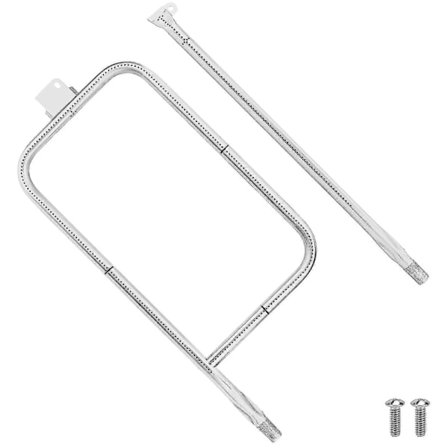 65032 Brännarrör för Weber Q300, Q320, Q3000, Q3200 Gasolgrill Rostfritt Stål Grill Brännarrör Kit Ersättning-Xin(PA)
