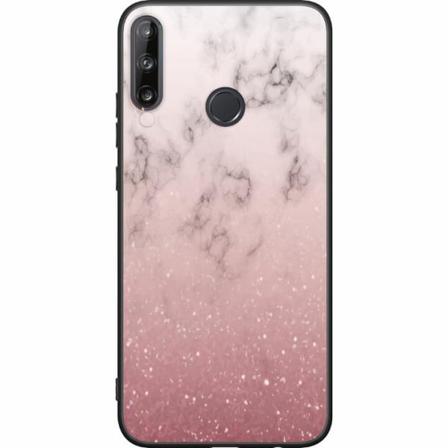 Huawei P40 Lite E Svart Skal Rosa