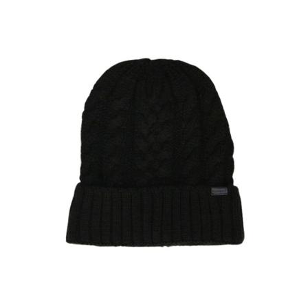 Kangol Cable Beanie Pet , Zwart , unisex , Maat: ONE Size Hoeden