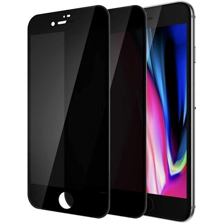 [2-PACK] Privacy Härdat Glas Skärmskydd iPhone 7 Plus & iPhone 8 Plus