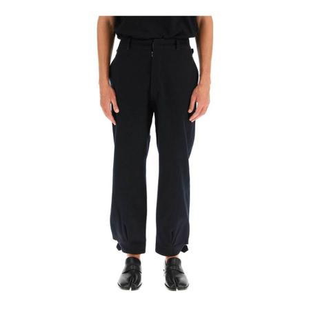 Maison Margiela, loose sports trousers Niebieski, Mężczyzna, Rozmiar: L