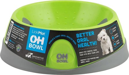 LickiMat OH Bowl Grøn, Tøj & Bolig, Foder & Tilbehør, Mad- & Vandskåle