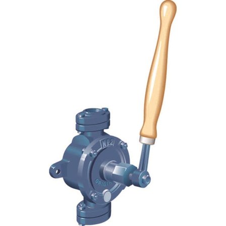 Gustavsberg Rörsystem Nr 0 Klaffepumpe jern G15, Vann