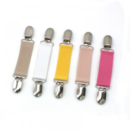 5 stk bukselivstrammende midje cinch klipsbelte justerbar elastisk bukse klips kvinner menn