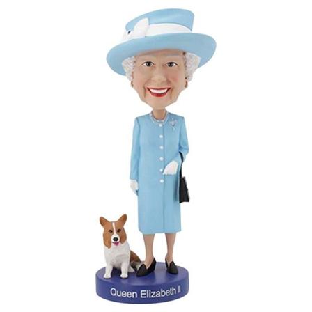Hendes Majestæt Dronning Elizabeth II Mindesmærke Statue Platin Jubilæum Mindesmærke Dronning Ornament