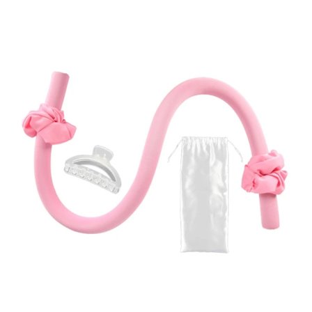 Heatless Hair Curlers for Long Hair to Sleep in Overnight No Heat Curls Headband Rollers Curling Clip DIY Styling Tools