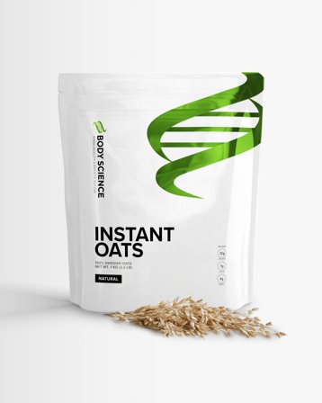 Karbohydrater – Body Science Instant Oats, 1 kg, Natural - Langsomme karbohydrater