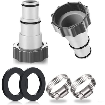 2 stk. slangekoblinger til swimmingpool, slangekobling til swimmingpool, kobling til Intex swimmingpool, slangekobling til swimmingpool, pumpe-