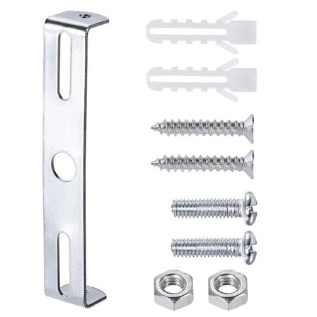 Brakett Takplate montering med faste skruer Taklampe