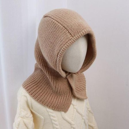 Haletørklæde Snood Hat KHAKI