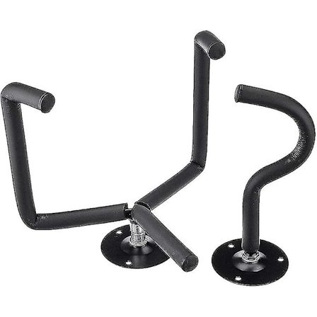 Horisontal vægbeslag egnet til klassisk eller elektrisk akustisk guitar, ukulele, banjo, mandolin og bas