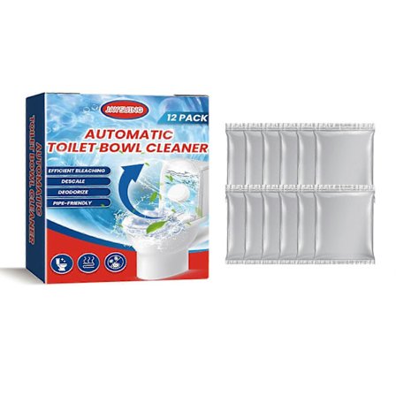 Jaysuing Brusrengöring Brustabletter Hushåll Luktborttagning Fläckborttagning Avkalkning Deodorant Toalett Fläckborttagare 12st