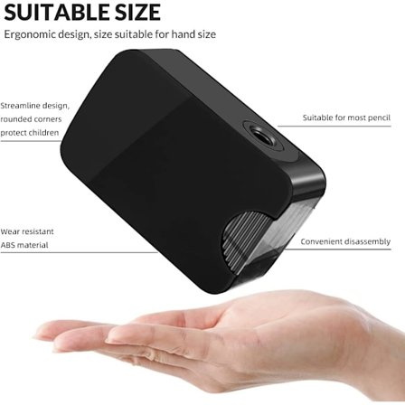 Elektrisk blyantspisser batteridrevet USB automatisk blyant