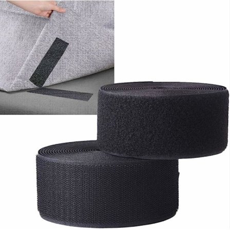 Burrebånd til stof og tøj, sy på burrebånd uden lim, burrebånd til håndværksprojekter