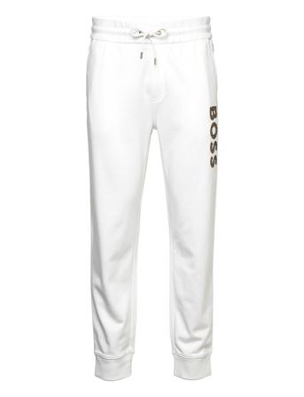 Lamont 119_Hc Sweatpants Mjukisbyxor Vit BOSS