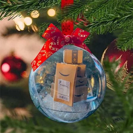 Julgranskulor, julgransdekorationer, julgranskulor, Express Box-prydnad, julgranskulor