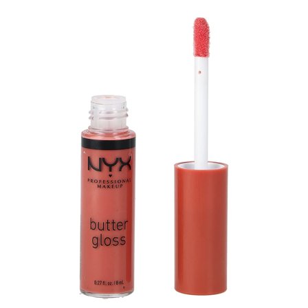 NYX PROFESSIONAL MAKEUP Butter Gloss Brownie Drip Bit Of Honey, Makeup, Læber, Lipgloss