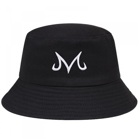 M Broderad Bucket Hat Hat Unisex Solhatt Vuxen Bucket Hat