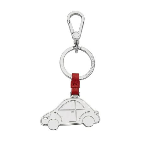 Coccinelle, Keyrings Wit, Dames, Maat:ONE Size,leer