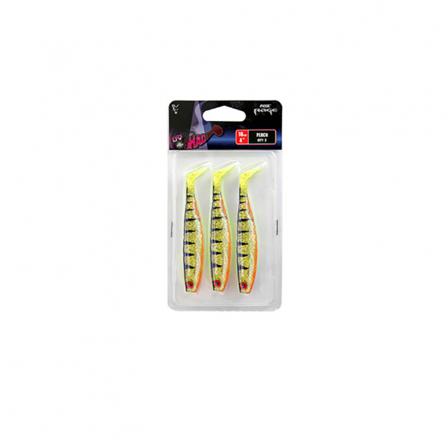 Fox Rage Pro Shad 10 cm / 4'' UV Perch 3-pack