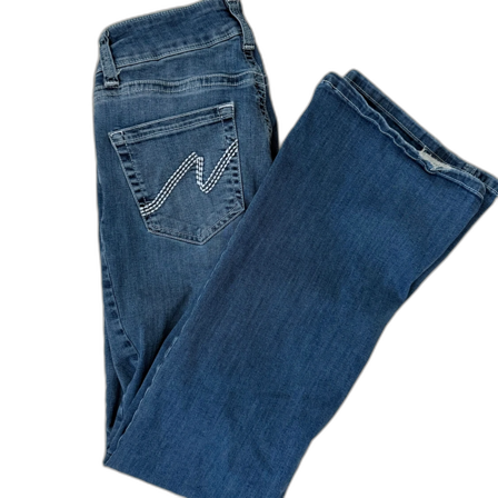 Blå bootcut jeans från Nelly