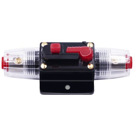 Sikkerhetssete for bilstereo DC 60A strømføring sikringsrør kretsbryter sikringsboks