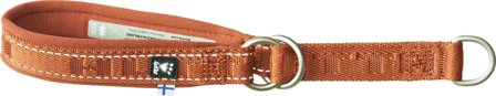 Hurtta Casual Half Choke Collar ECO puolikuristava panta, 40 - 55 cm, ruskeaoranssi