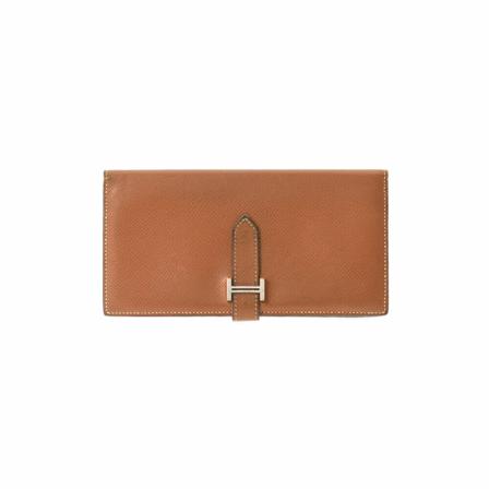 Hermès Vintage, Wallets ; Cardholders Bruin, Dames, Maat:ONE Size