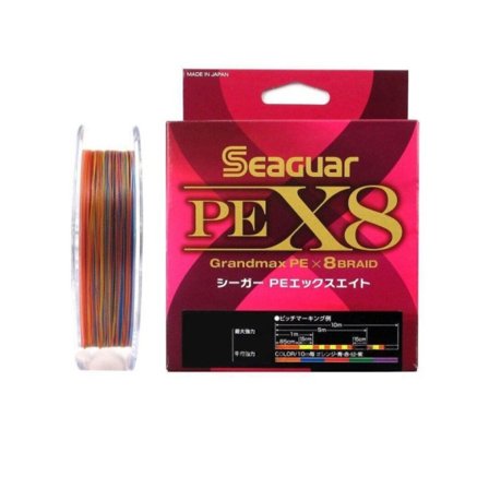 Seaguar PE X8 Grandmax 300m Multicolor - 0.37mm