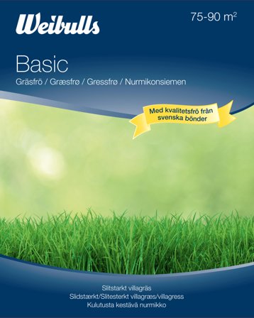 Weibulls Basic Græsfrø 3 kg, Dyrkning