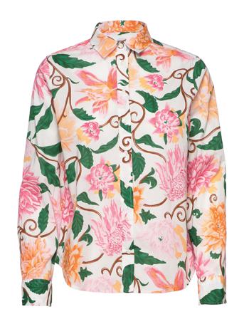 D2. Reg Dahlia Print Shirt Patterned GANT