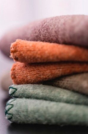 Kayori - Pledd - Sagano - Grønn - Tepper & pledd - Fra Homeroom