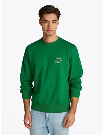 Tommy Hilfiger Hilfiger Stack Sweatshirt - Green - XXXL