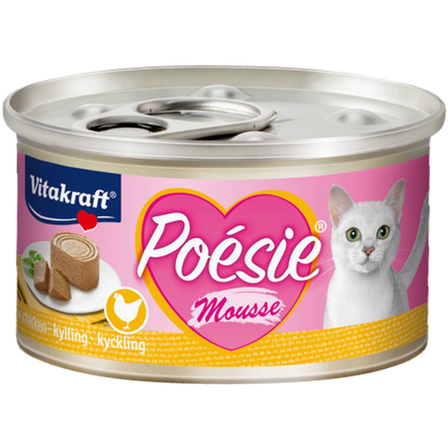 Vitakraft - Poesie kyllingmousse 85 g - Katt - Kattefôr & kattemat - Våtfôr og våtmat - ZOO.no